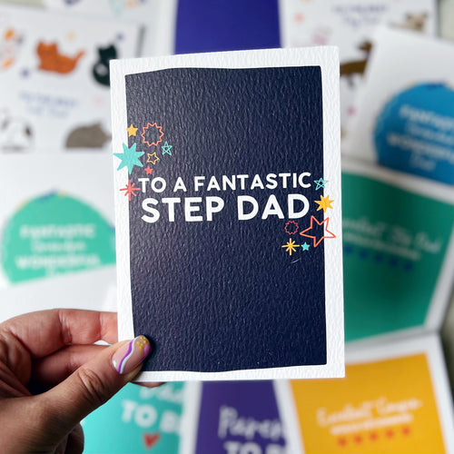 To A Fantastic Step Dad Card