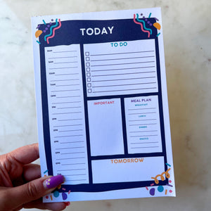 A5 Colourful Today Planner