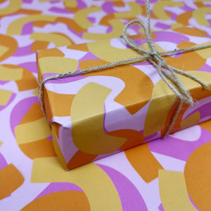 Pink Gift Wrap Three Sheets