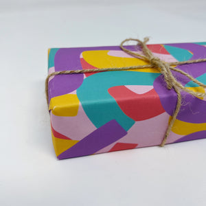 Turquoise Gift Wrap Three Sheets