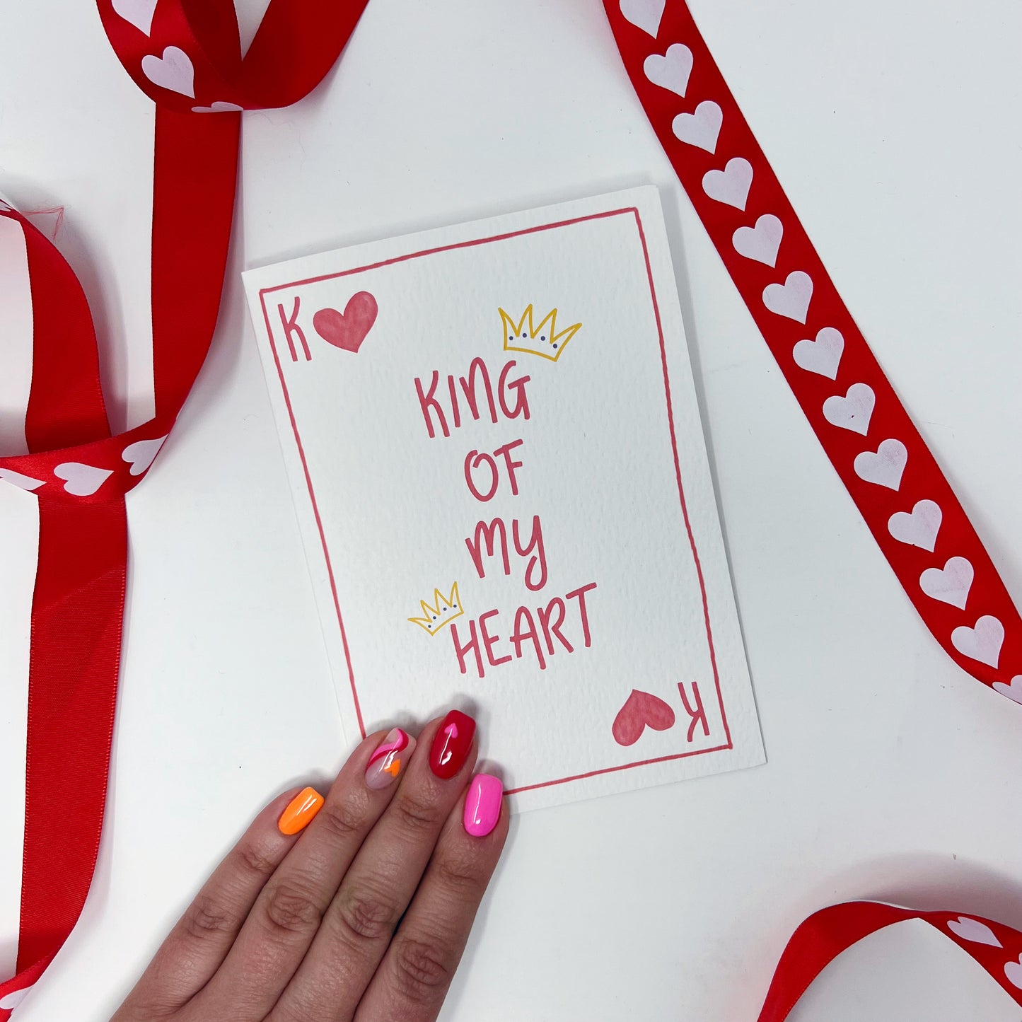 King Of My Heart Card