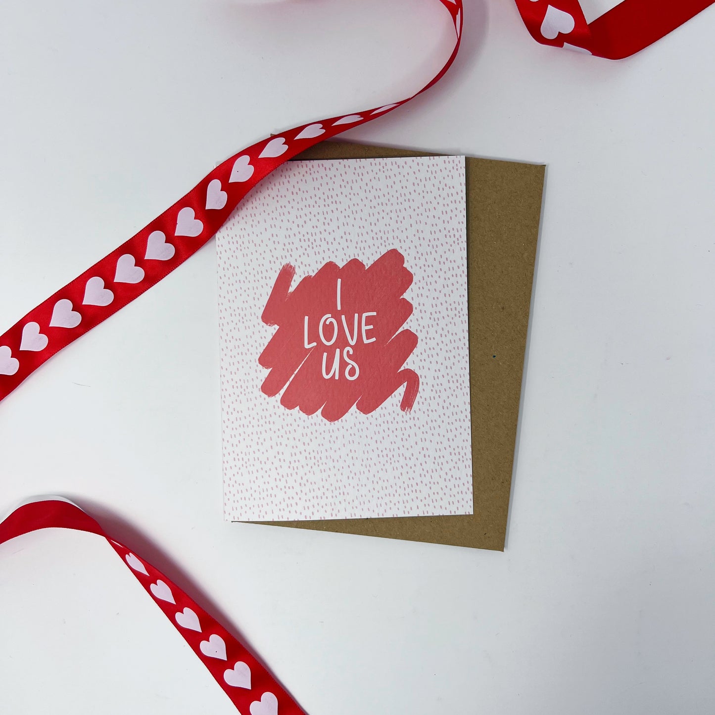 I Love Us Card