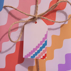 Groovy Gift Wrap Three Sheets