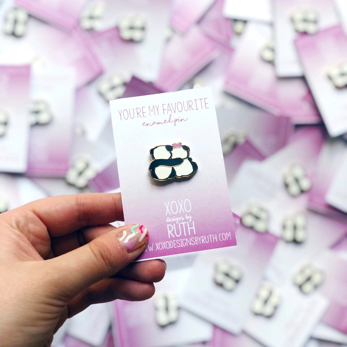 You're My Favourite Hard Enamel Pin